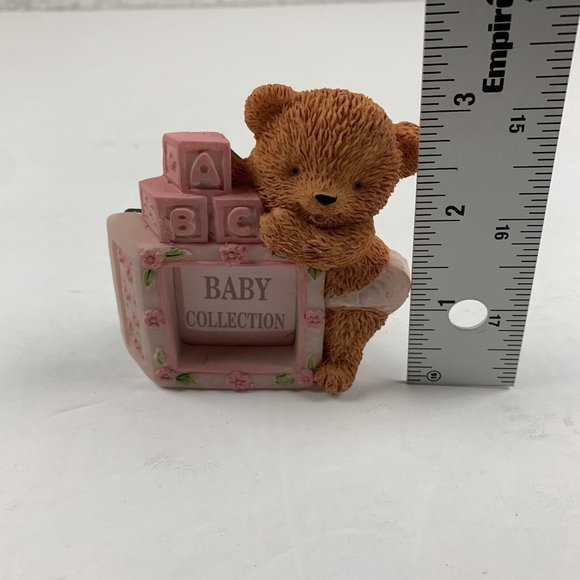 Cherished Teddies Bear with ABC Alphabets Block Figurine Decoration Peace 6147 - Picture 3 of 5